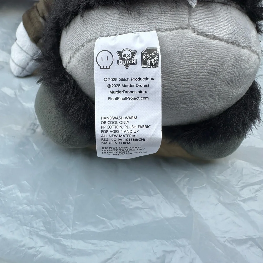 NWT Glitch Productions Murder Drones Uzi & Spaceship Kart Plush‎ Figure Set